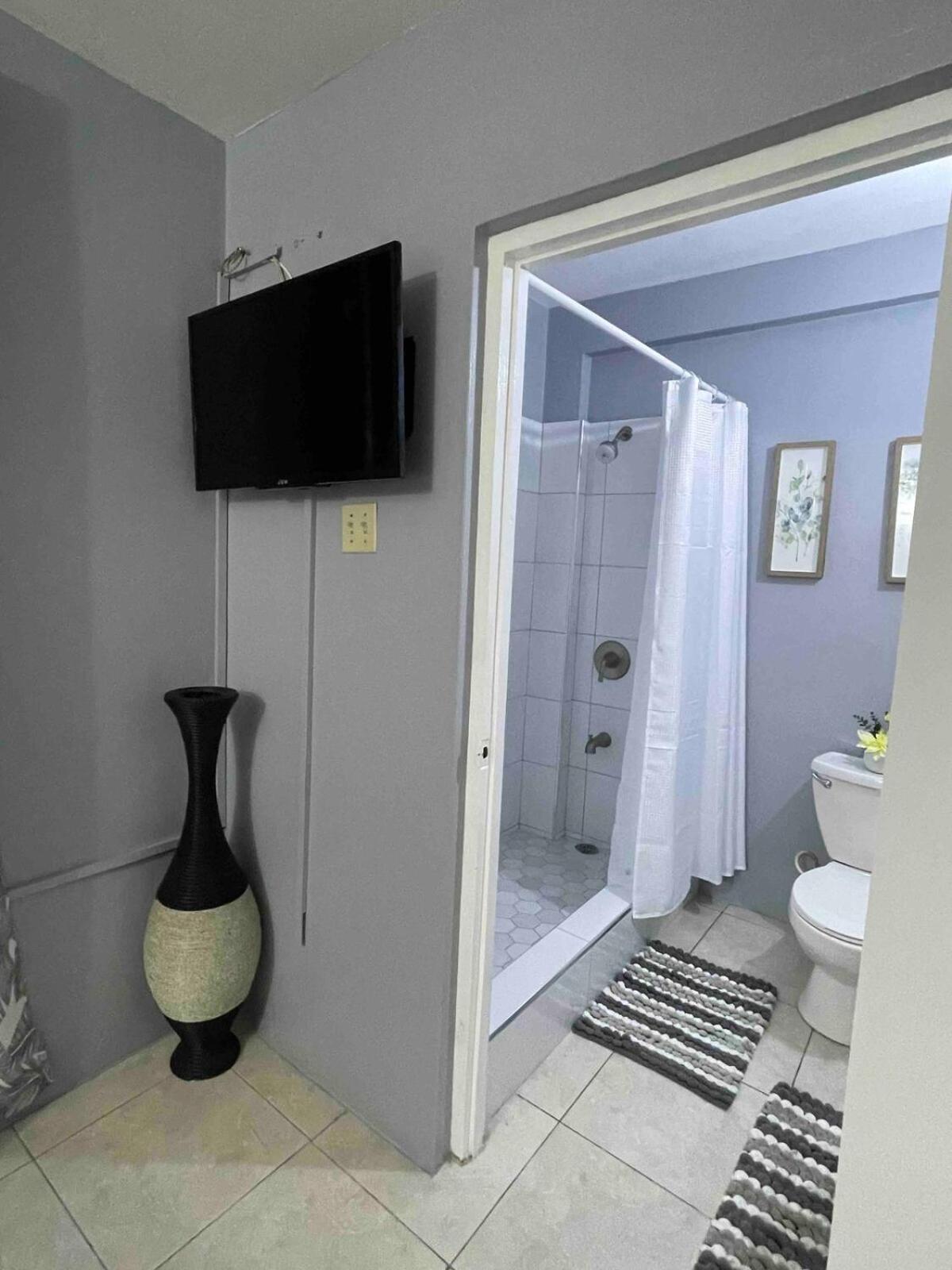 One Bedroom City Apartment Fully Ac With 24Hrs Security Kingston Esterno foto